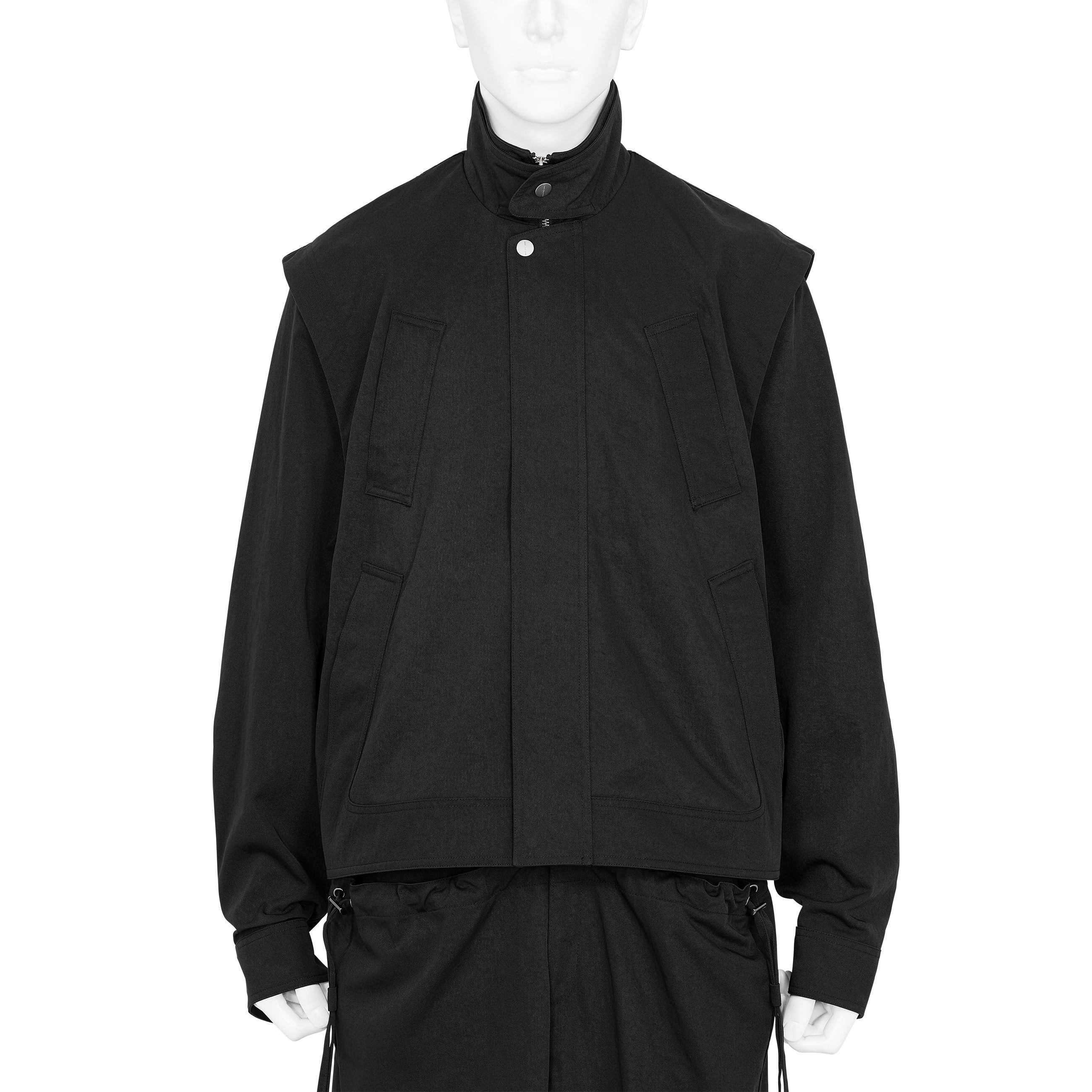 PISTULA JACKET SHUNGITE BLACK