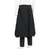 FULLING POLYESTER PANTS BLACK