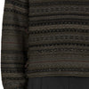 FAIR ISLE CREST CREWNECK KNIT BROWN