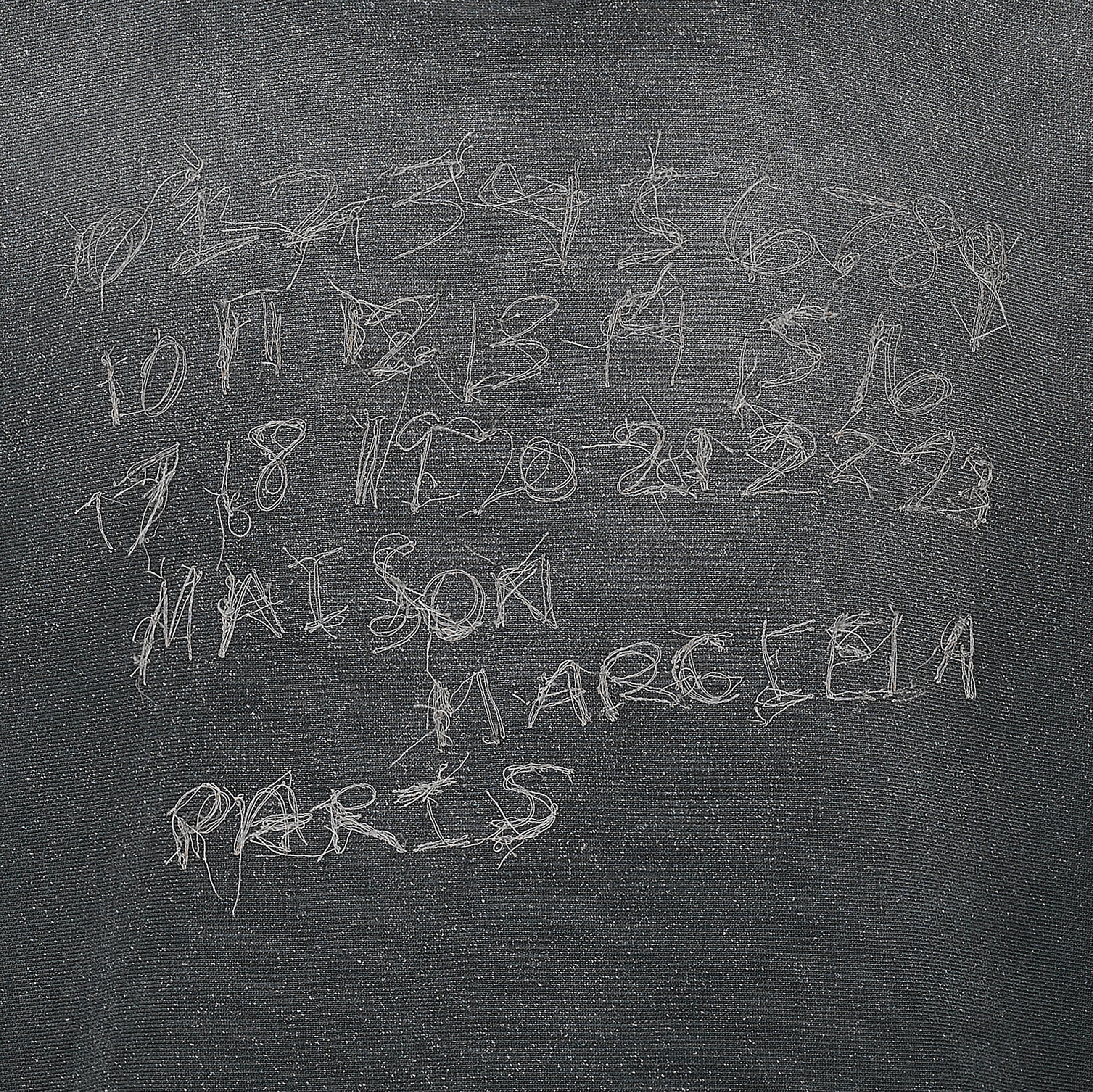 EMBROIDERY LOGO HOODY BLACK