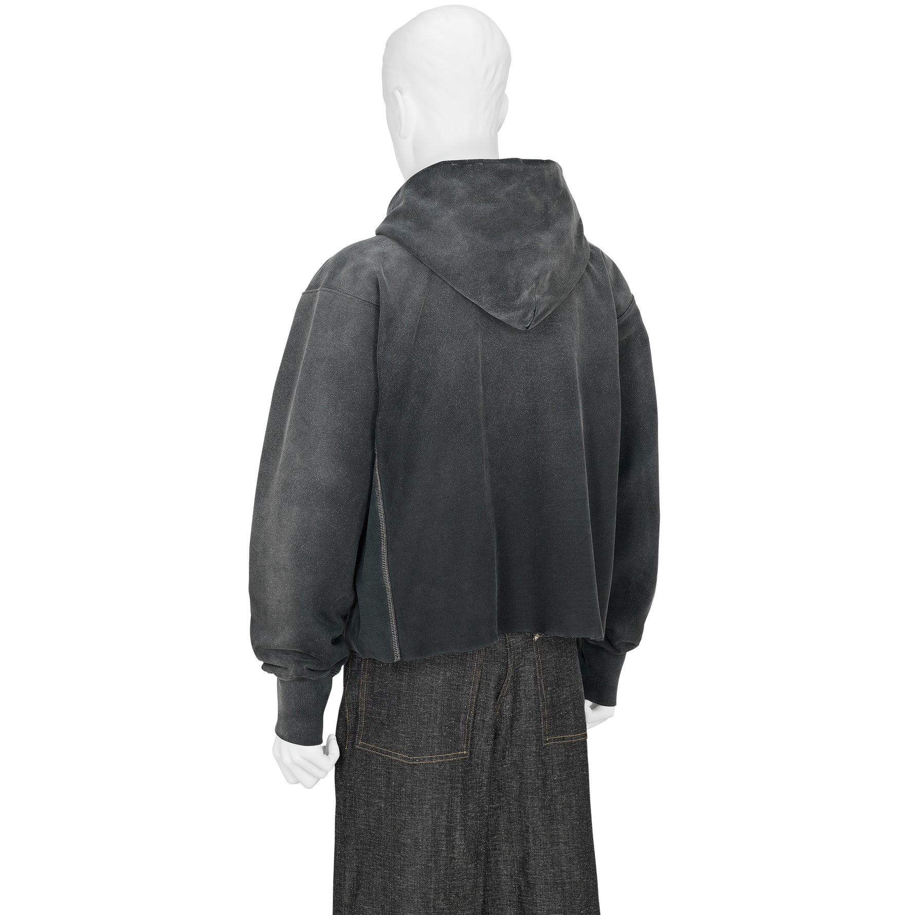 EMBROIDERY LOGO HOODY BLACK