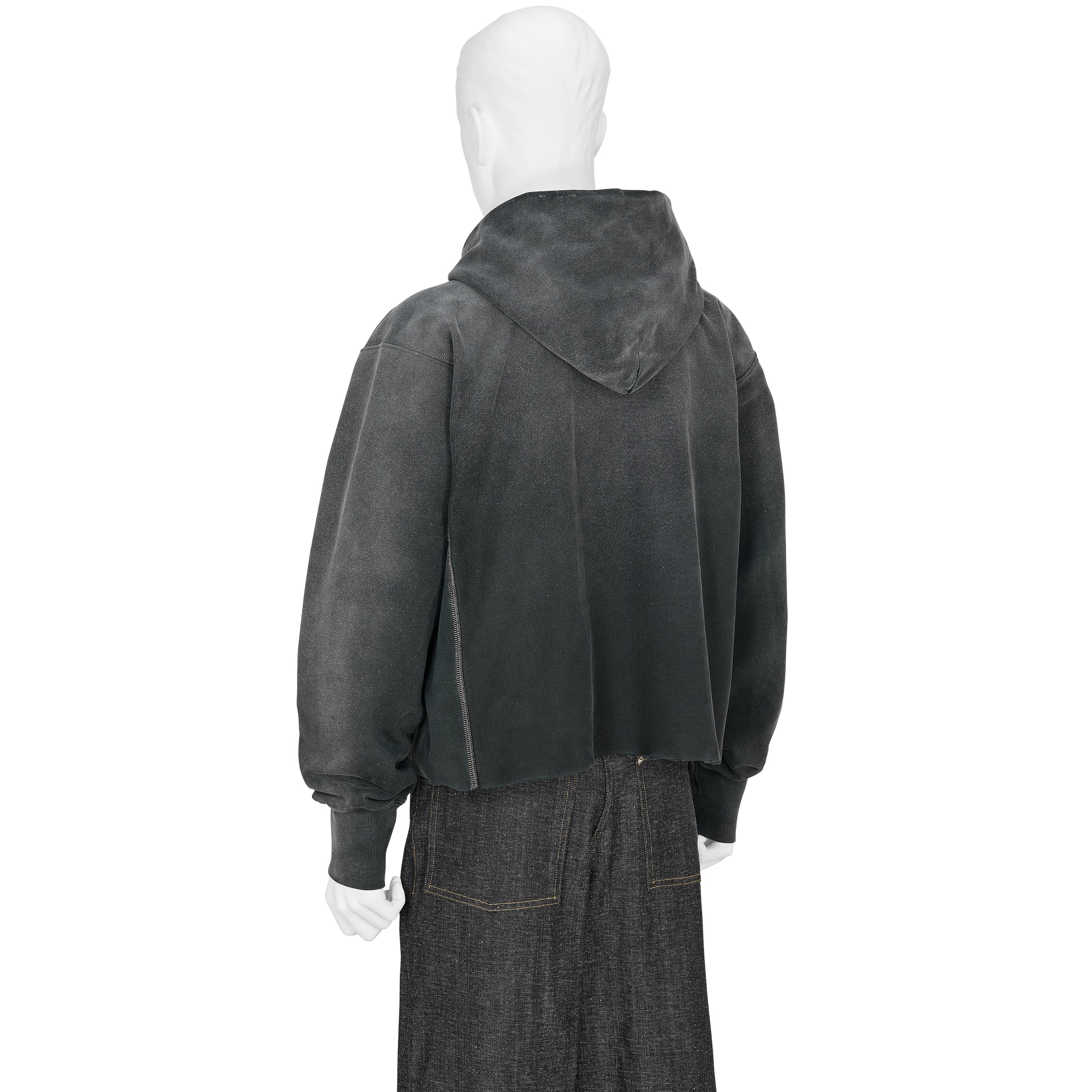 EMBROIDERY LOGO HOODY BLACK