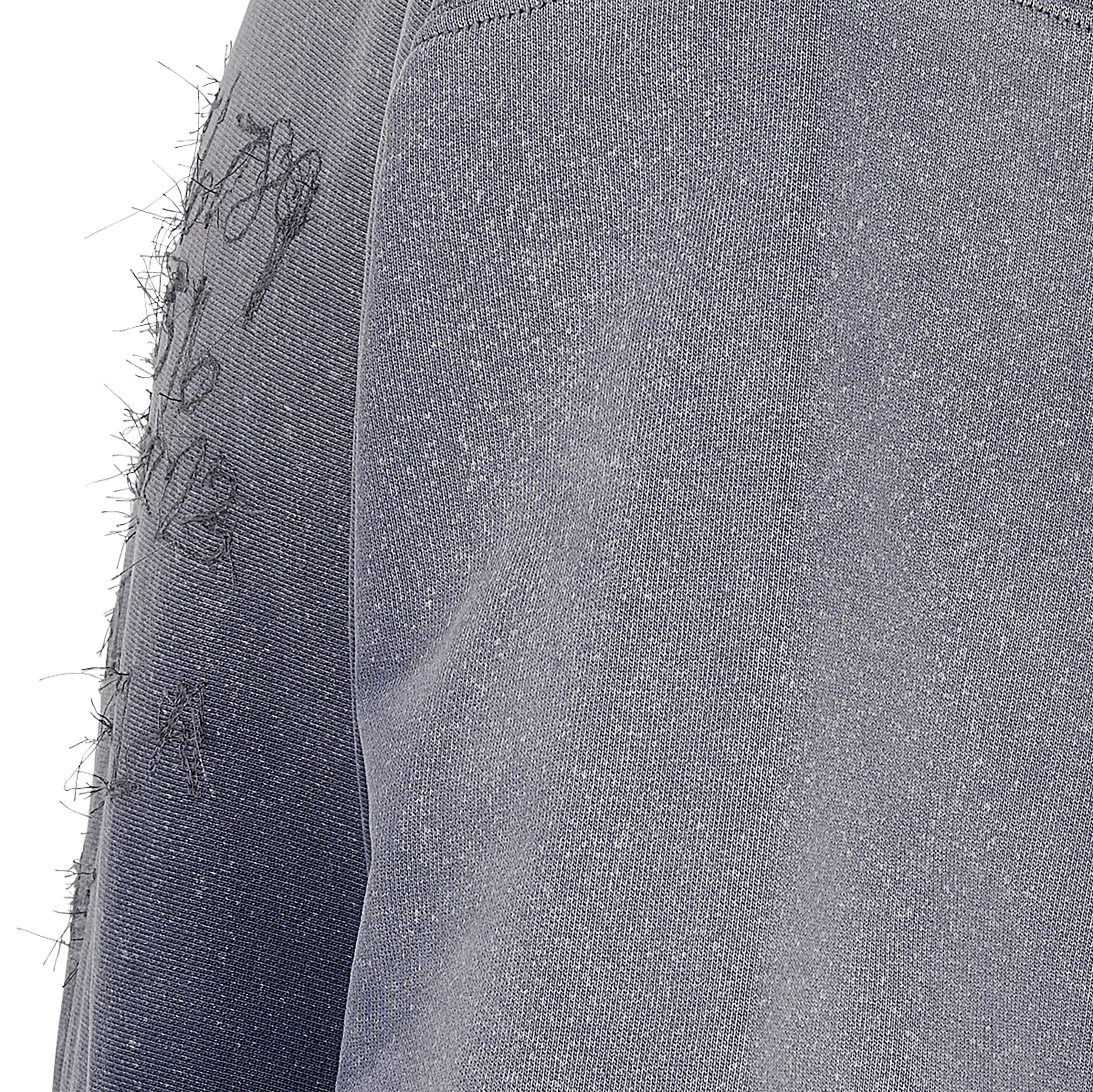 EMBROIDERY LOGO HOODY BLUE PURPLE