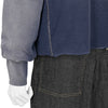 EMBROIDERY LOGO HOODY BLUE PURPLE