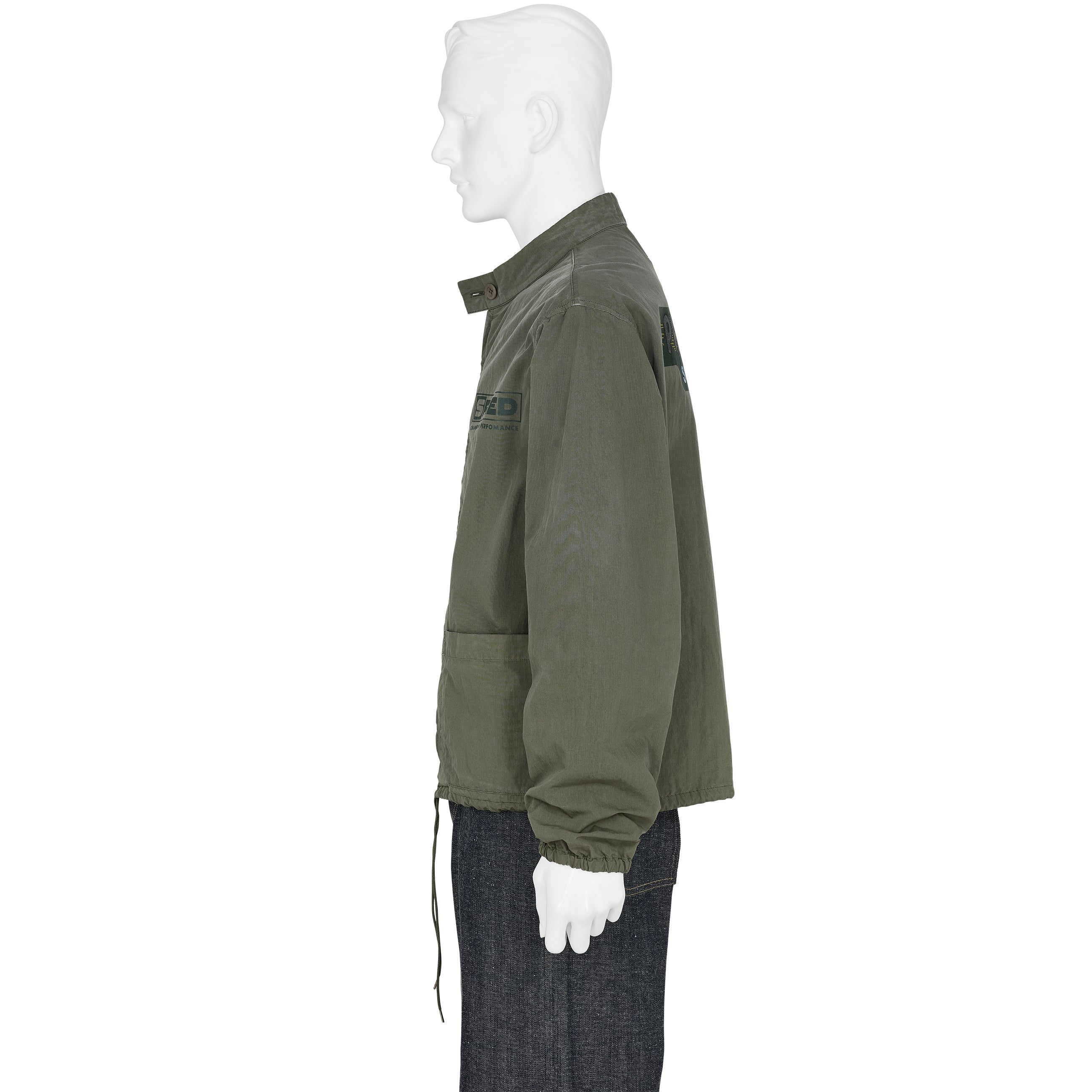 VINTAGE STYLE SPORTS WEAR JACKET KHAKI