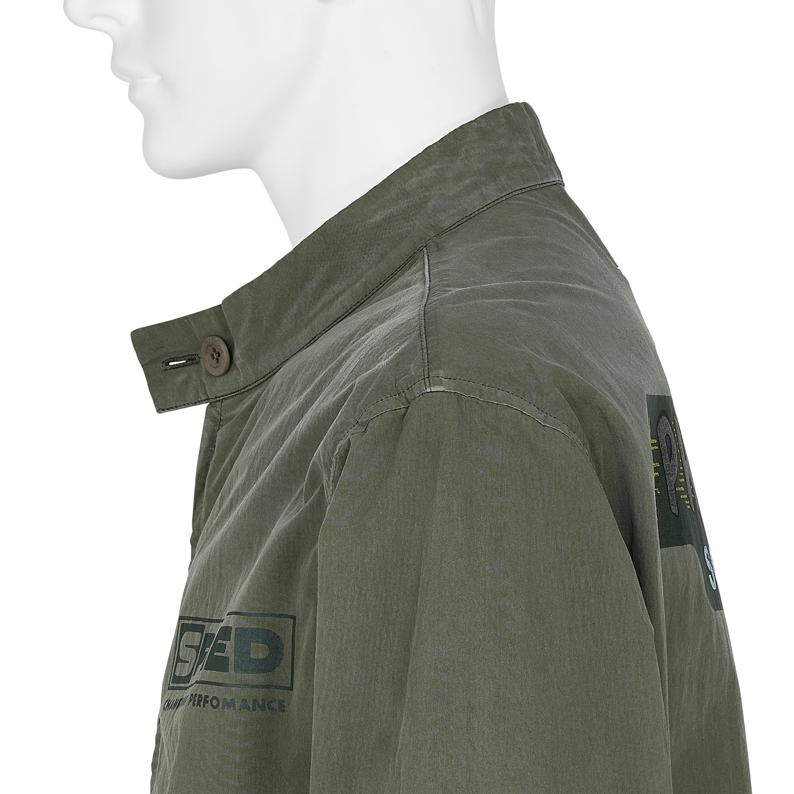 VINTAGE STYLE SPORTS WEAR JACKET KHAKI
