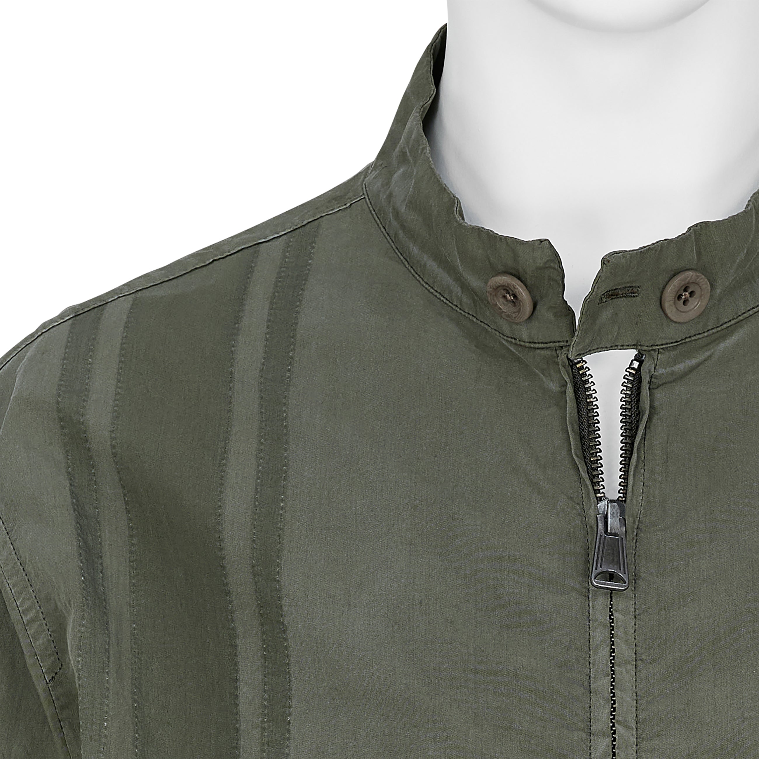 VINTAGE STYLE SPORTS WEAR JACKET KHAKI