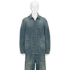 DAMAGED DENIM COVERALL INDIGO