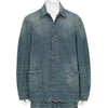 DAMAGED DENIM COVERALL INDIGO