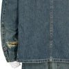 DAMAGED DENIM COVERALL INDIGO