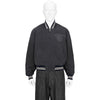 VIRSITY JACKET WASHED BLACK