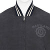 VIRSITY JACKET WASHED BLACK