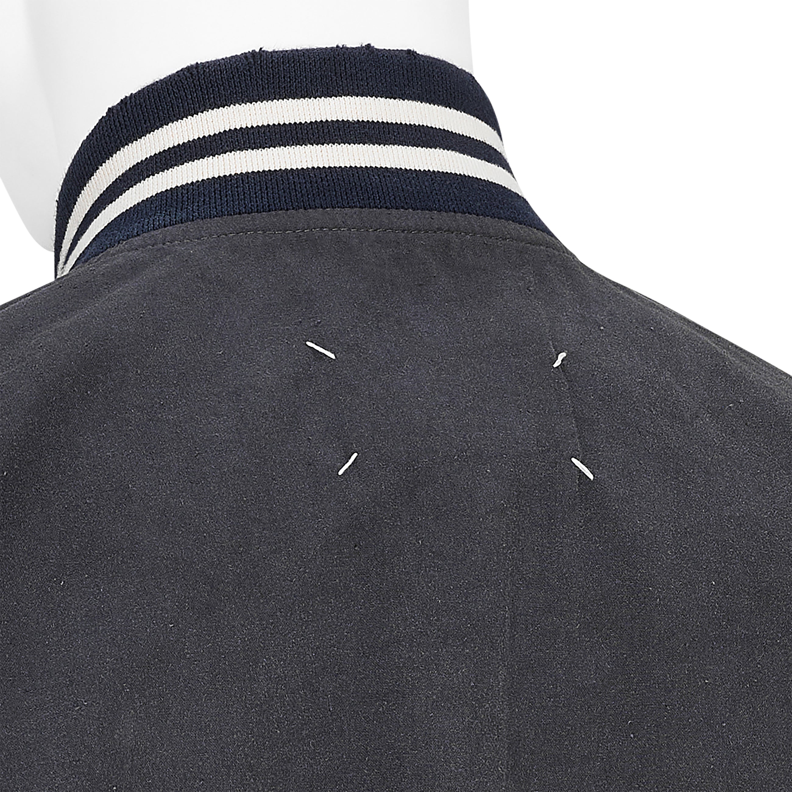 VIRSITY JACKET WASHED BLACK