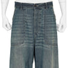 DAMAGED DENIM PANTS INDIGO