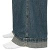 DAMAGED DENIM PANTS INDIGO