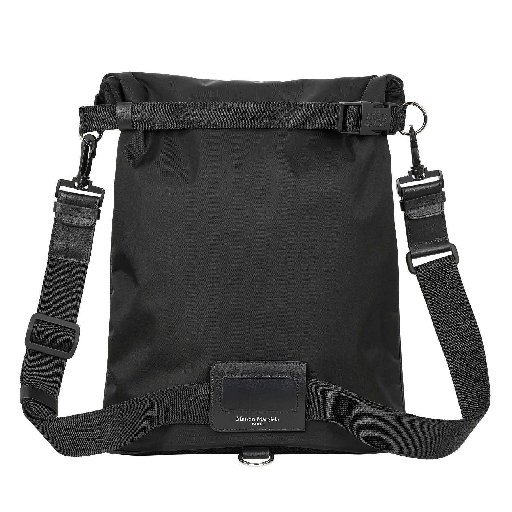 HIGH TECH ROLL UP BACKPACK BLACK
