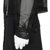 MESH SHIRT WITH ZIP BLACK
