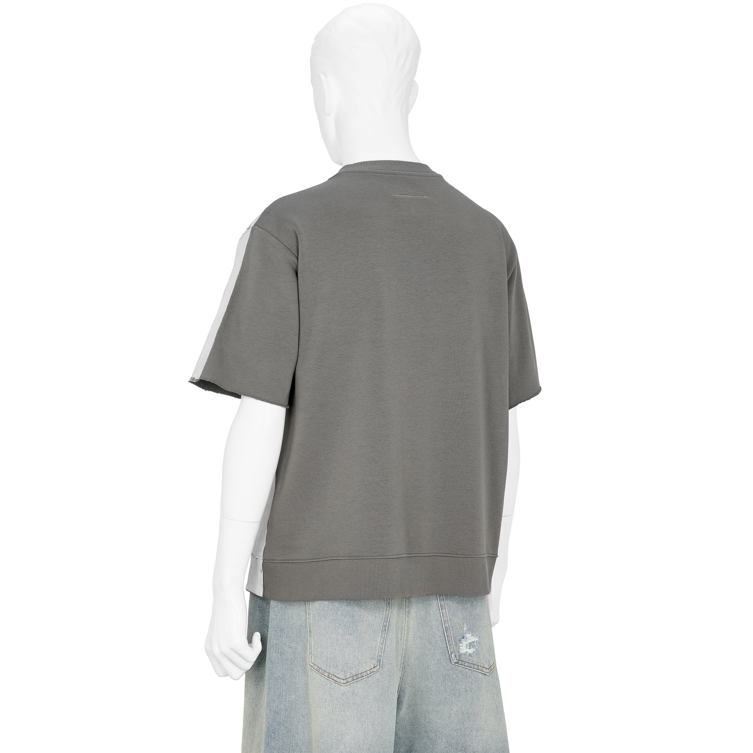 S/S PAINT SWEAT GRAY - MM6 MAISON MARGIELA(エムエムシックス