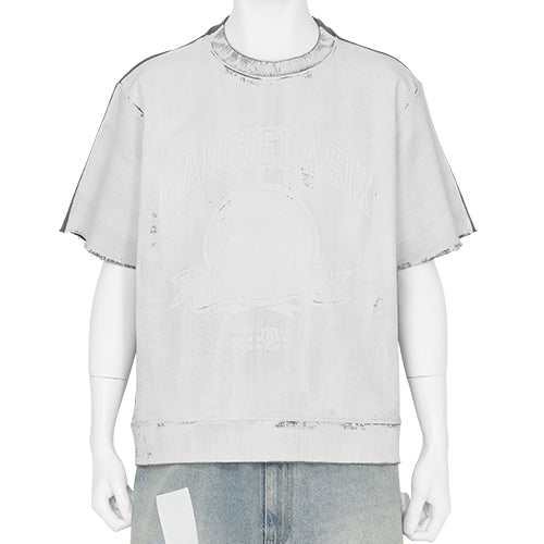 DENIM WESTERN SHIRT LIGHT BLUE - MM6 MAISON MARGIELA