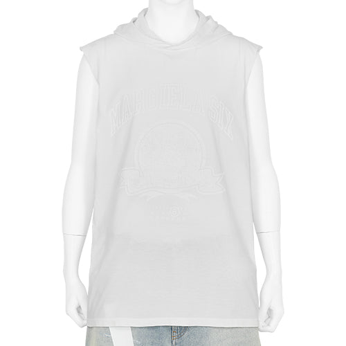 MM6 Maison Margiela VネックTシャツ ホワイト L 新品 VネックSIDA Tシャツ｜MM6 MAISON MARGIELA｜MOGGIE CO-OP