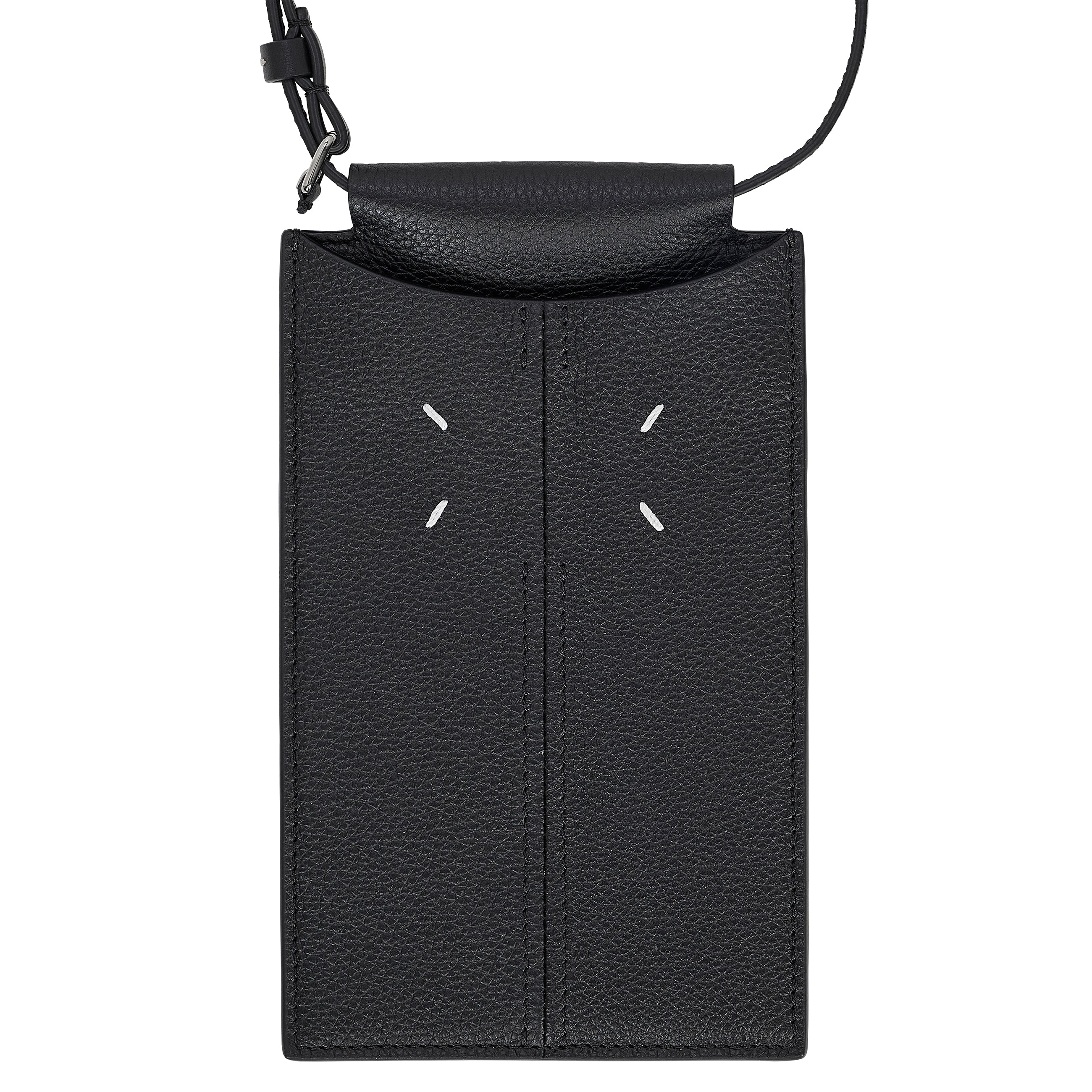 LEATHER MOBILE CASE BLACK