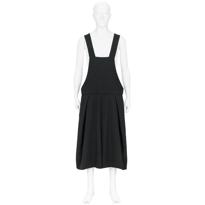 WOOL OVERALLS BLACK