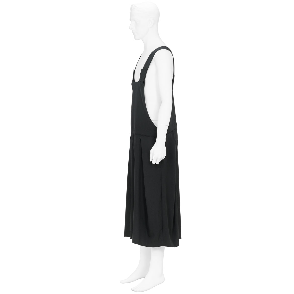 WOOL OVERALLS BLACK