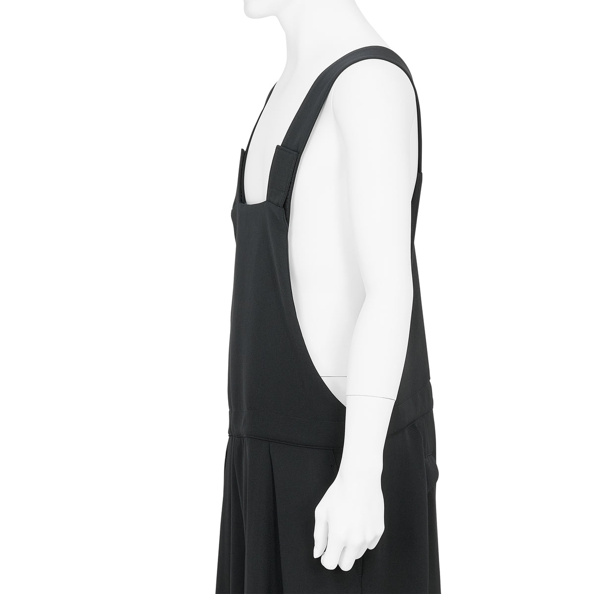 WOOL OVERALLS BLACK