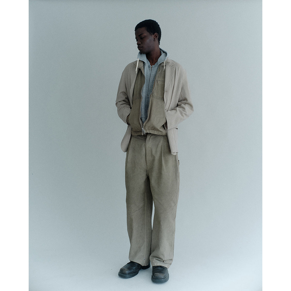 P12 WORK JACKET BEIGE