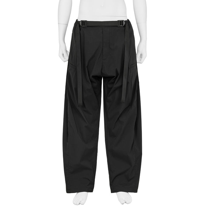 P63-E ENCAPSULATED NYLON DRAWCORD PANT BLACK