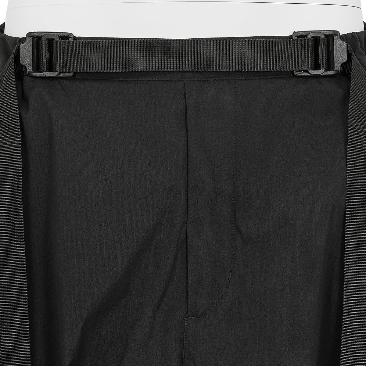 P63-E ENCAPSULATED NYLON DRAWCORD PANT BLACK