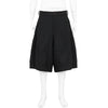 POLYESTER PANEL SHORTS BLACK