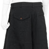 POLYESTER PANEL SHORTS BLACK