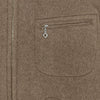 LOT.332 LEATHER-PIPED CUFF SPORTS JACKET BEIGE