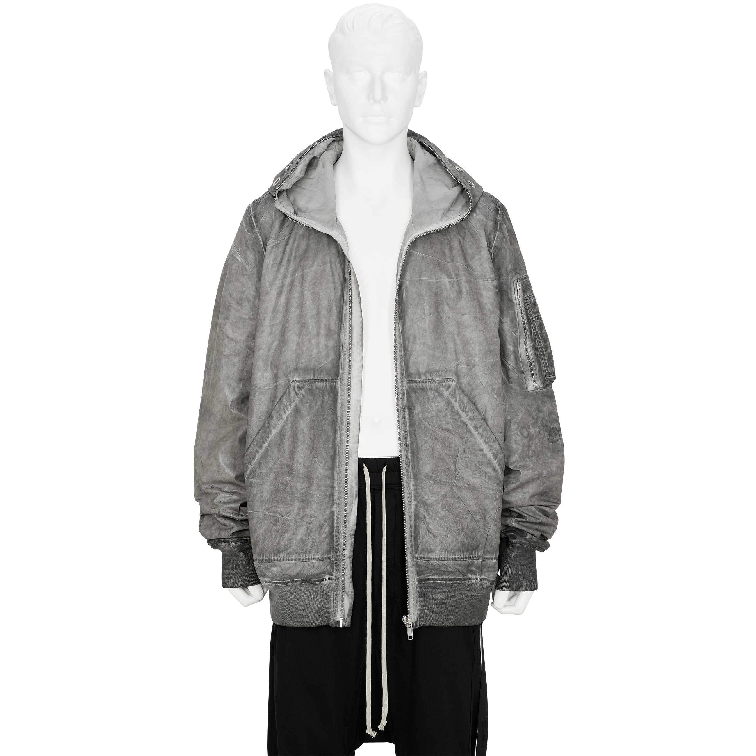 GIMP FLIGHT BOMBER GRAY - RICK OWENS DRKSHDW(リック