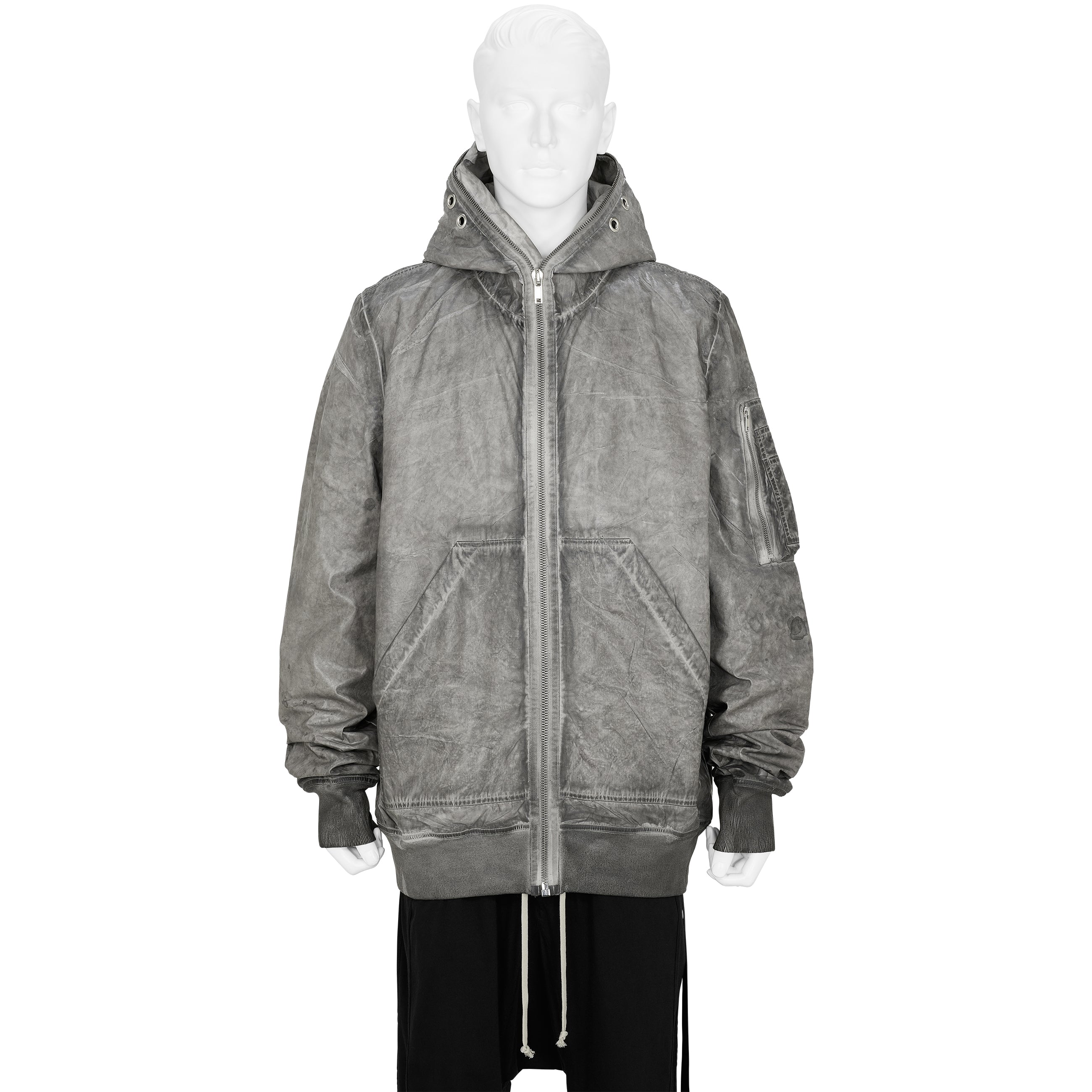 関送込【RICK OWENS】ギンプ フライト ボンバー ジャケット VIP SALE◇関送込【RICK OWENS】Gimp Flight*ボンバージャケット