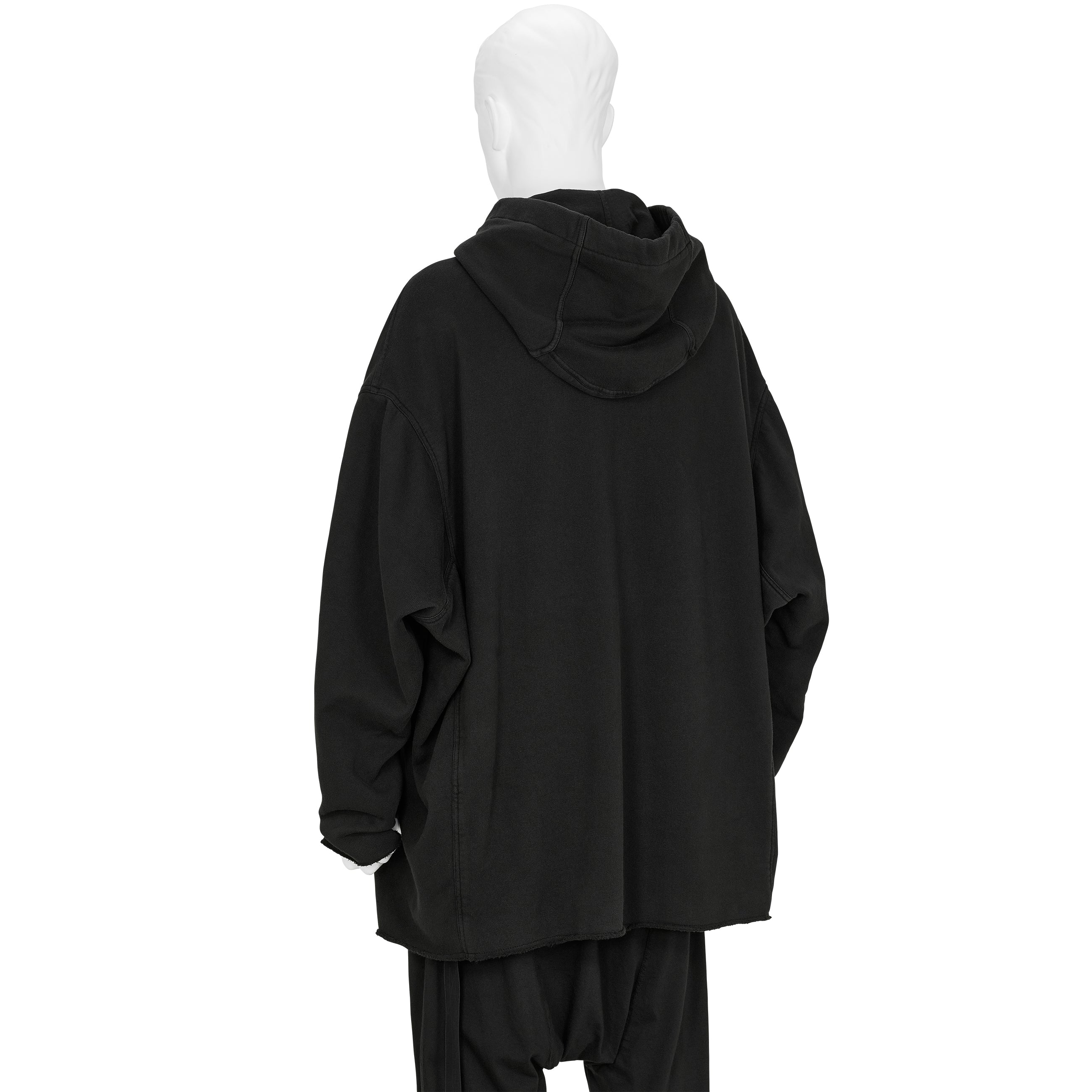 PETER HOODIE BLACK - RICK OWENS DRKSHDW(リック オウエンス