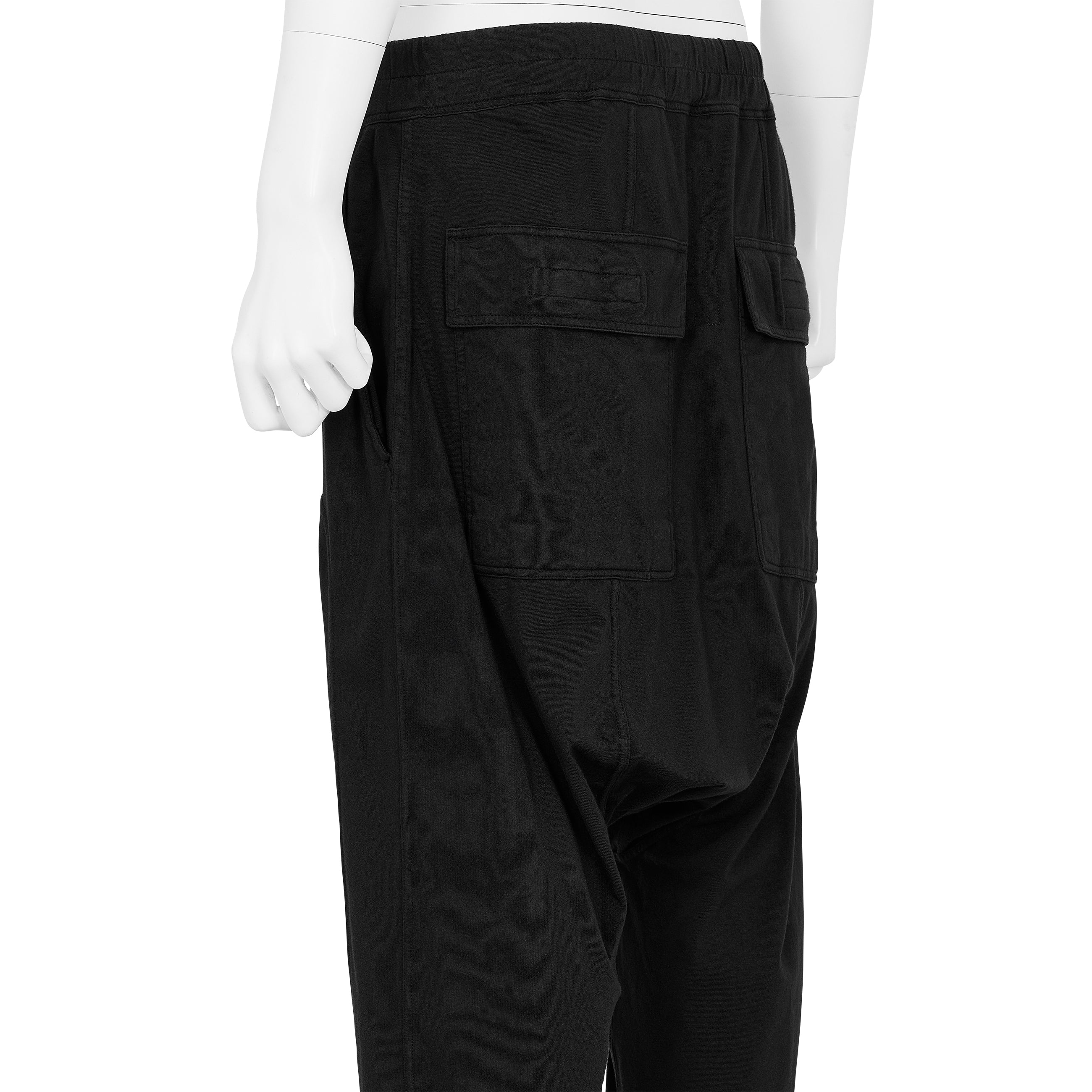 DRAWSTRING PRISONER PANT BLACK - RICK OWENS DRKSHDW(リック
