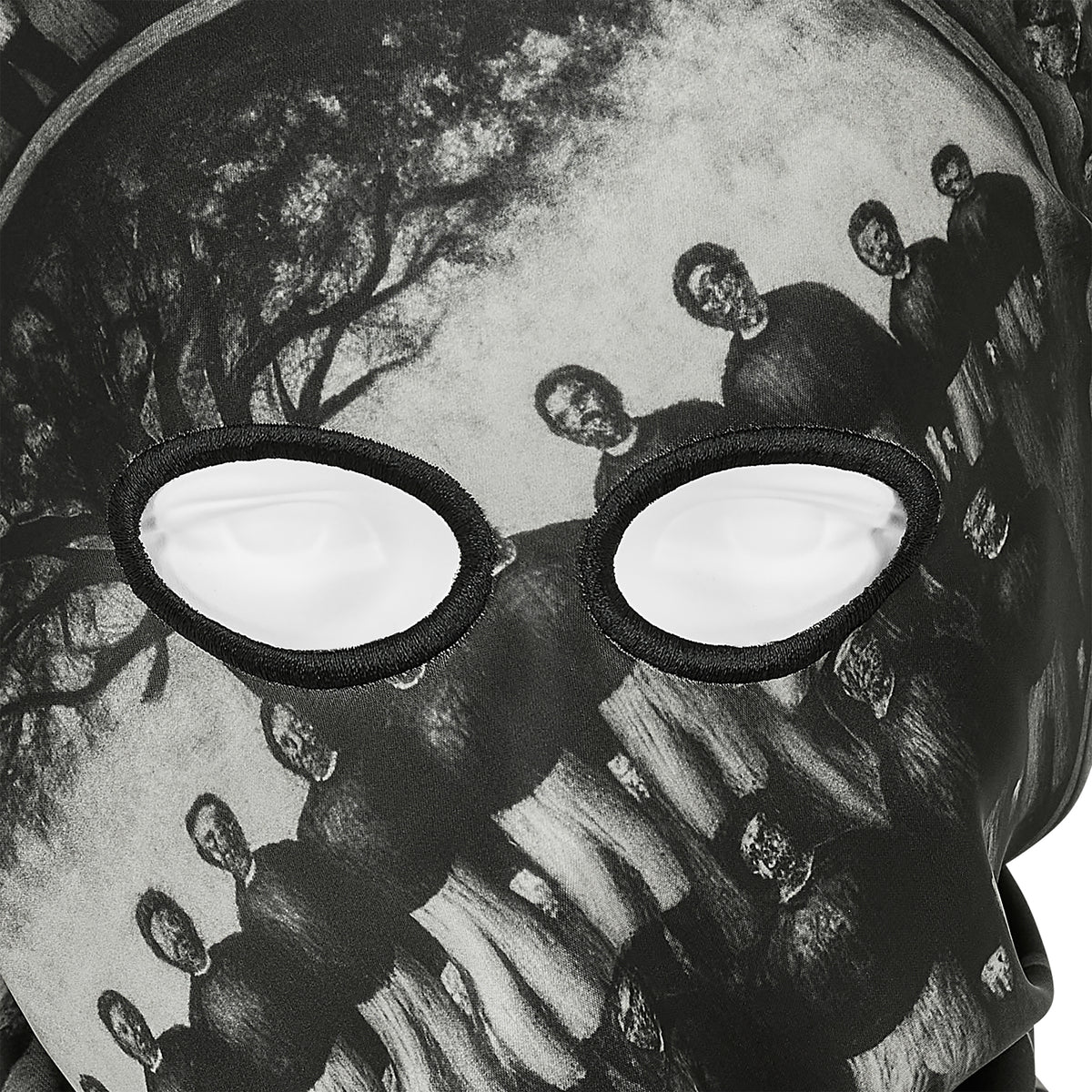 CROWD MASKED FOULARD BLACK