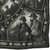 CROWD MASKED FOULARD BLACK