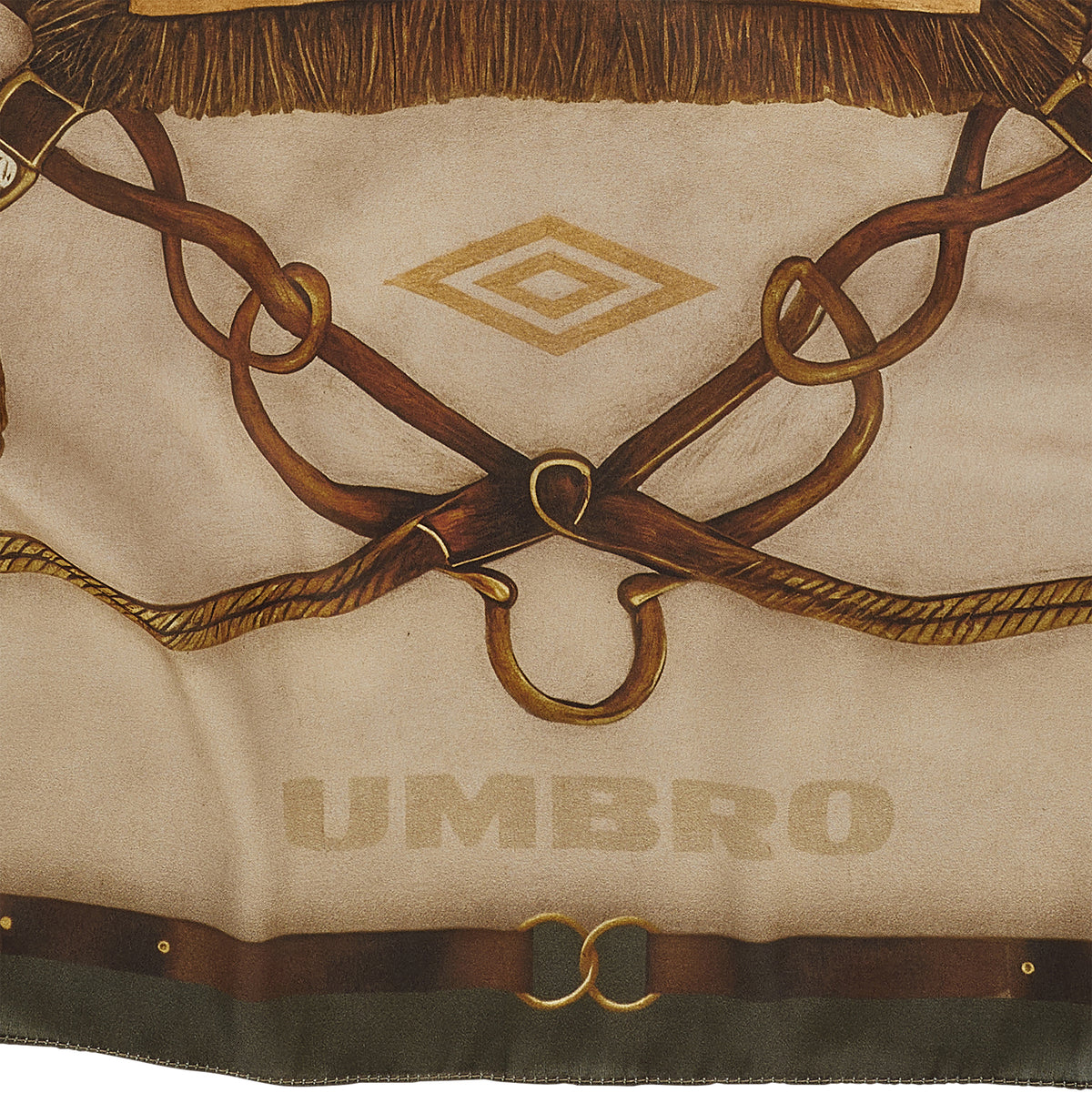 CREST MASKED FOULARD BROWN