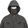 DOUBLE PLAID OVERSHIRT BROWN
