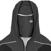 GUARDING MASKED TRACK JACKET BLACK GRAY