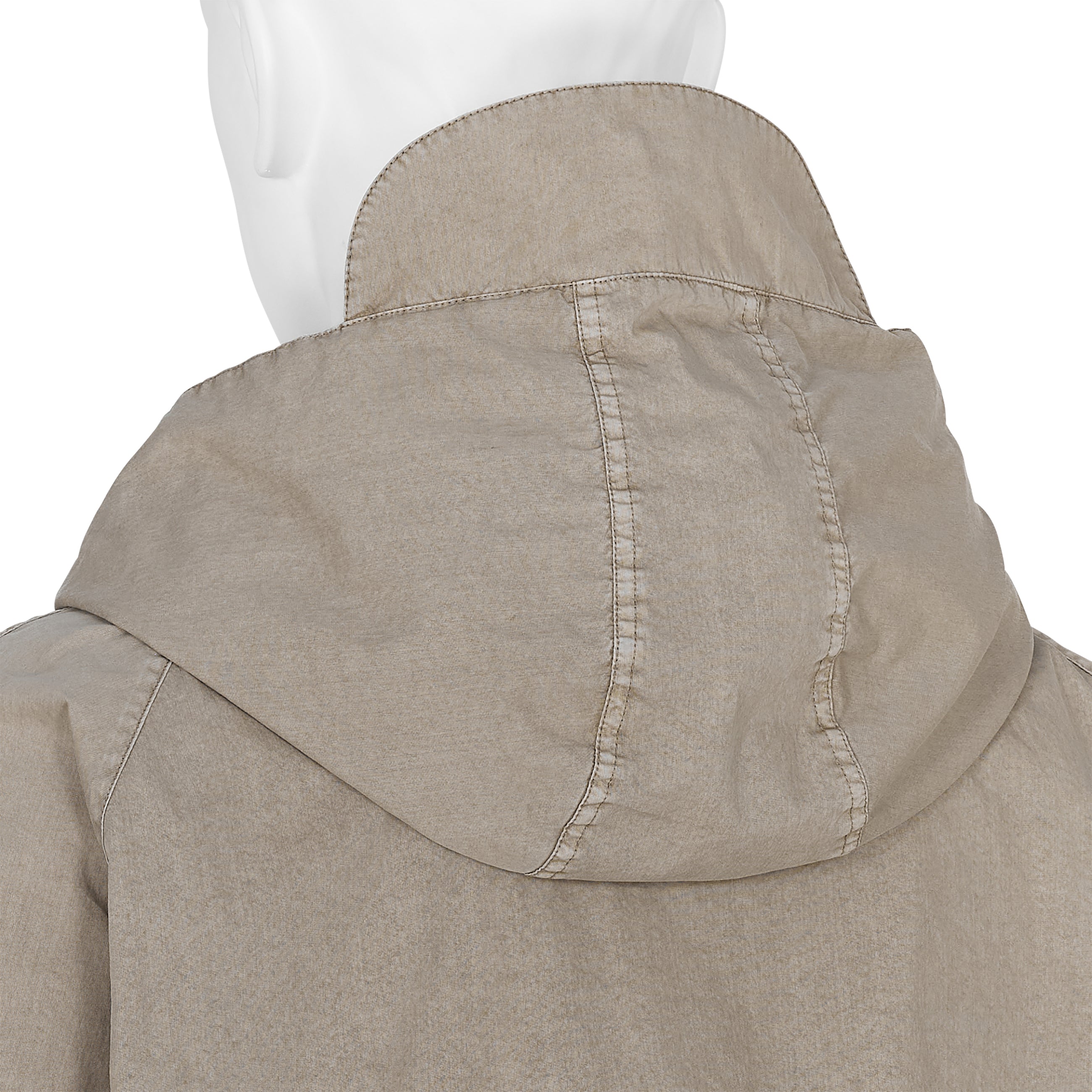 FADED SMOCK ANORAK GREIGE