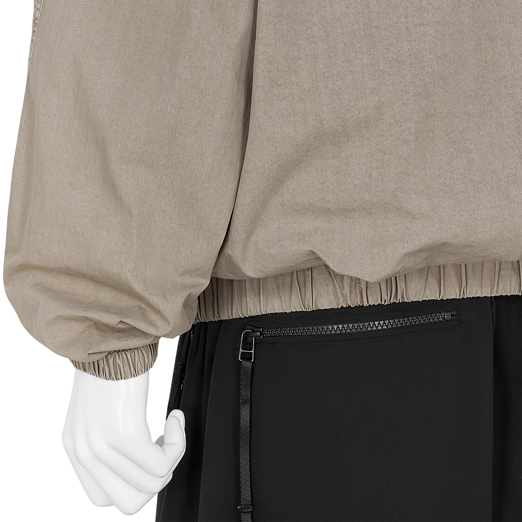 FADED SMOCK ANORAK GREIGE