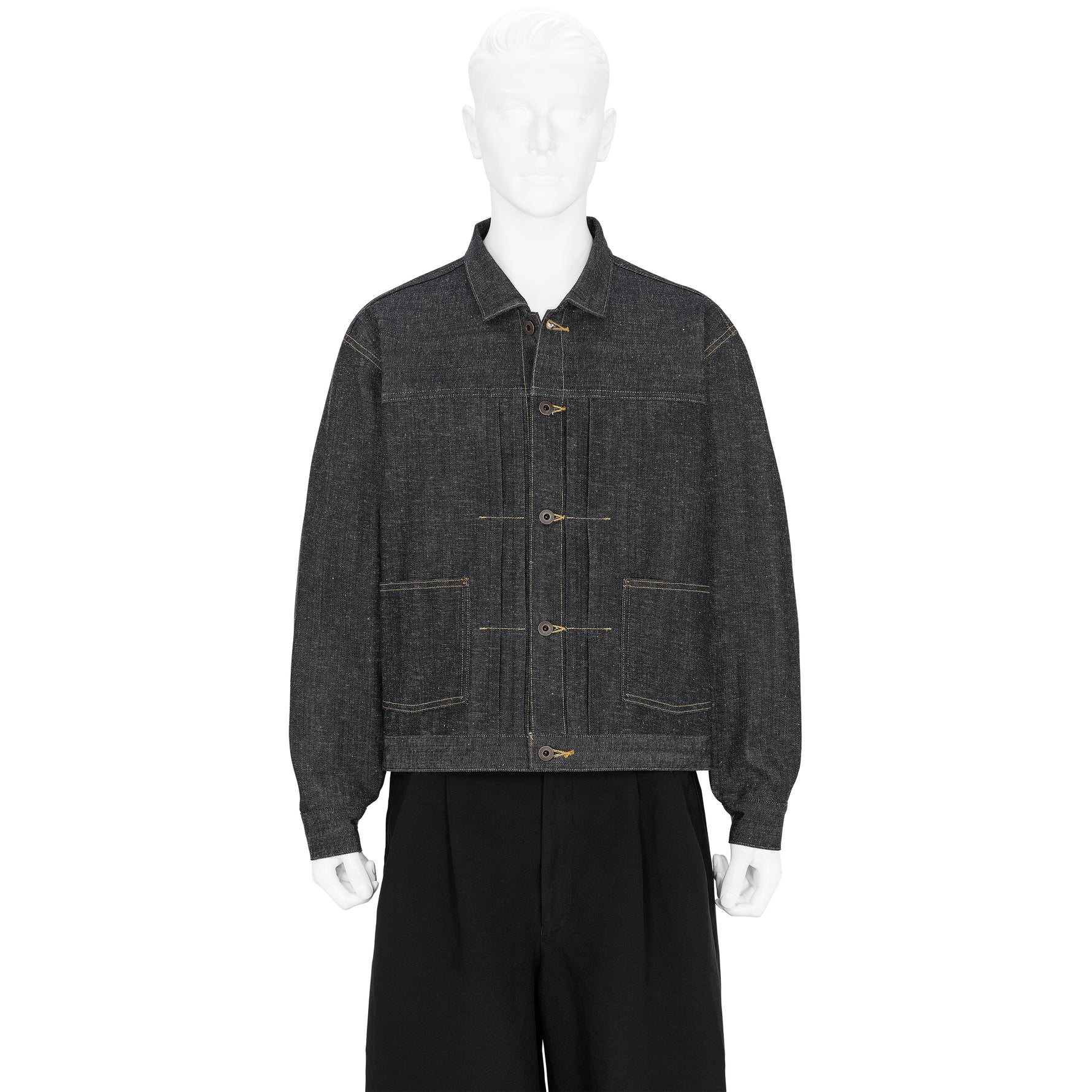 LOT.714 DENIM JACKET SIDE PANEL INDIGO