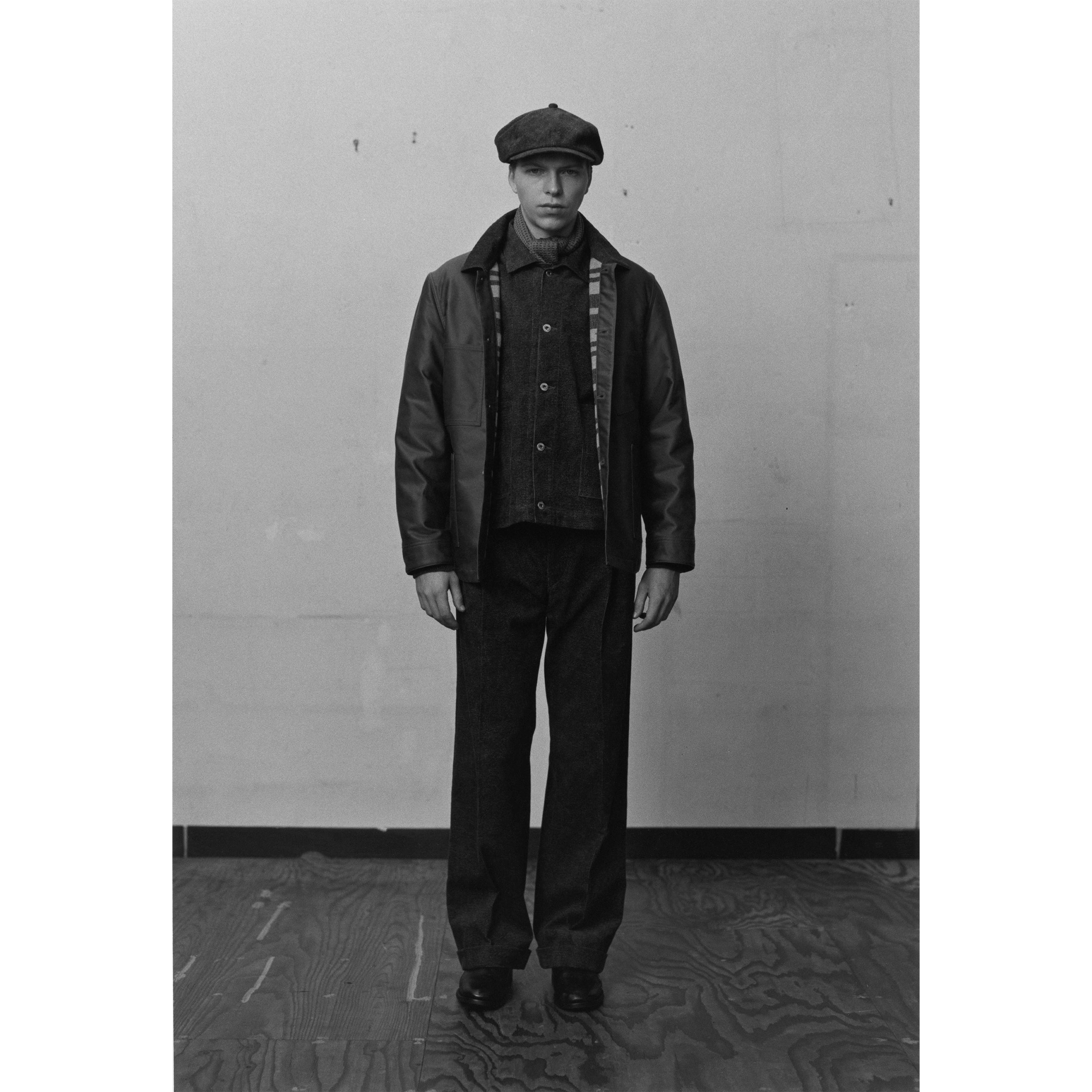 LOT.304 BLANKET LINING COVERALL BLACK