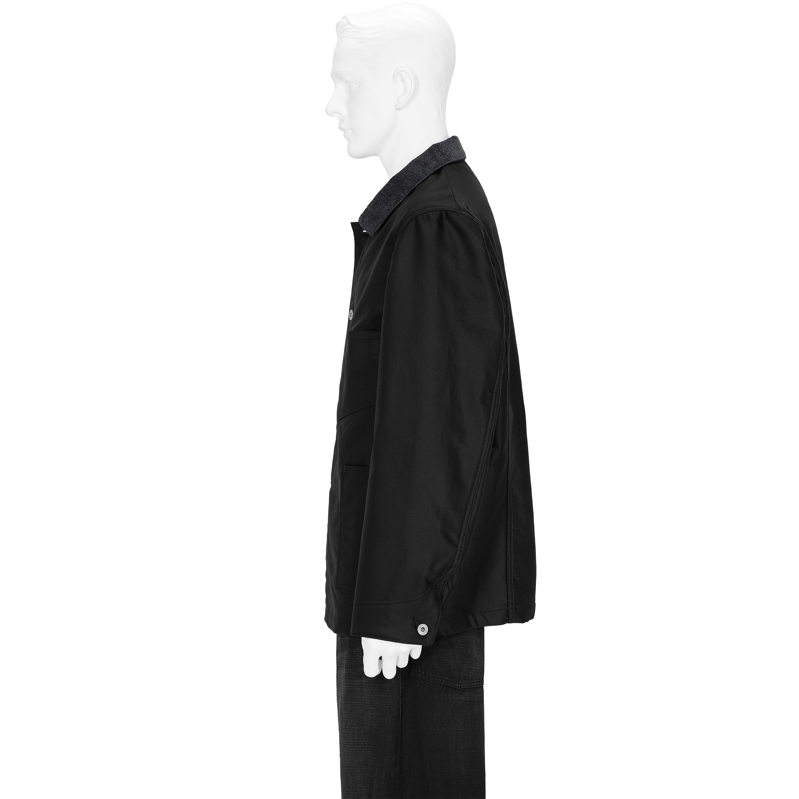 LOT.304 BLANKET LINING COVERALL BLACK