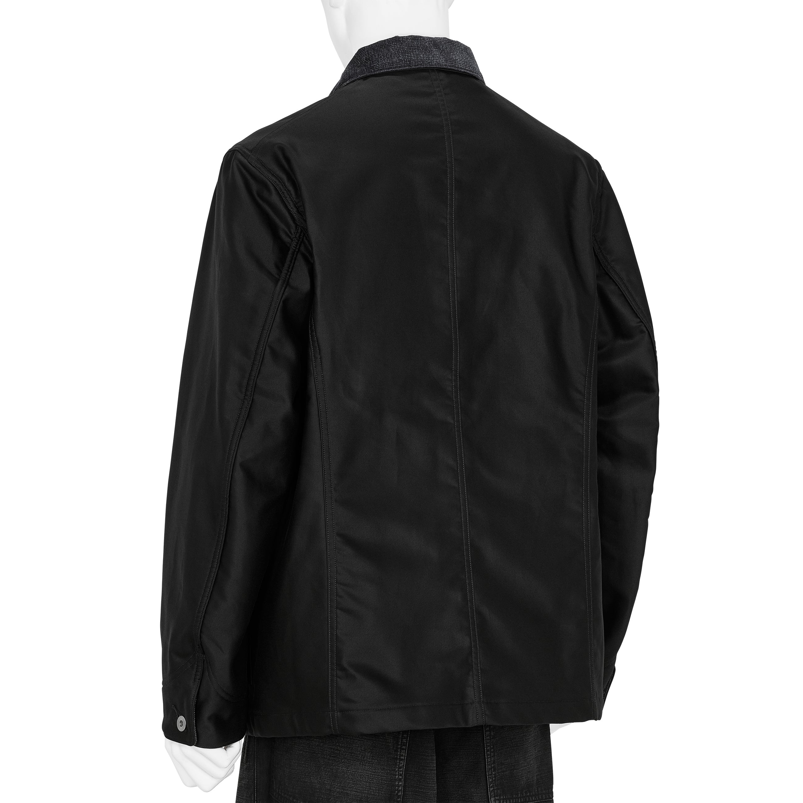 LOT.304 BLANKET LINING COVERALL BLACK