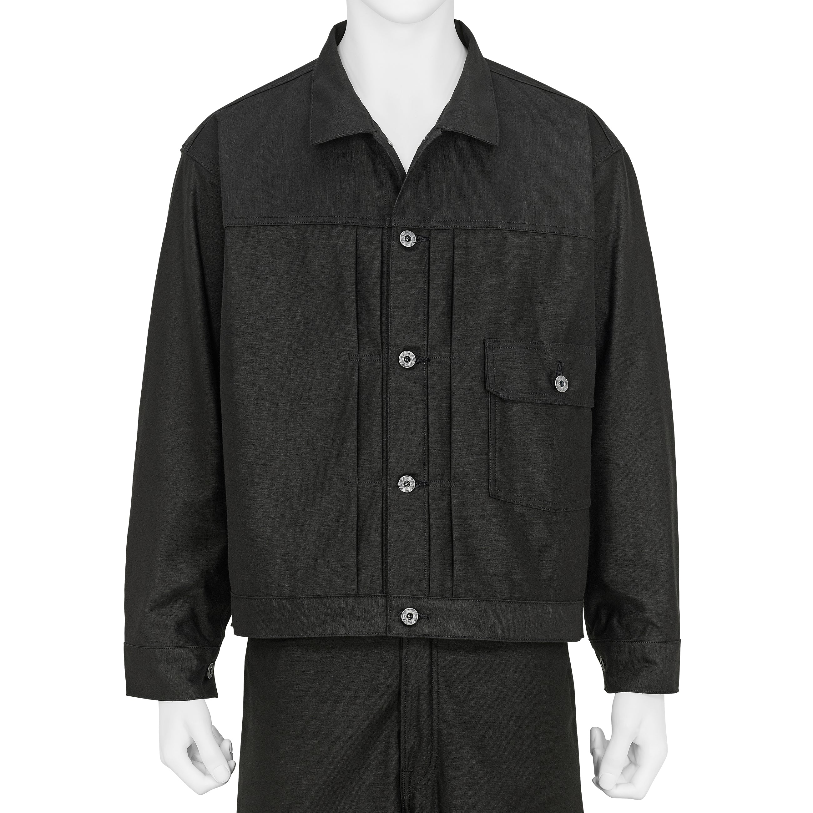 LOT.333 BUCKLE BACKED JACKET BLACK